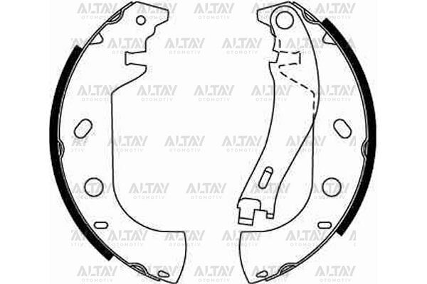 77362284 Fren Balatası Arka TRW | Fiat Palio / Fiat Albea / Fiat Marea