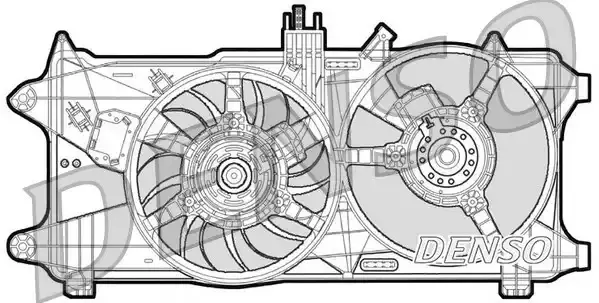 46821266 Fan Motoru Ciftli Davlumbaz Tekli Fan Rezistansli VEKA