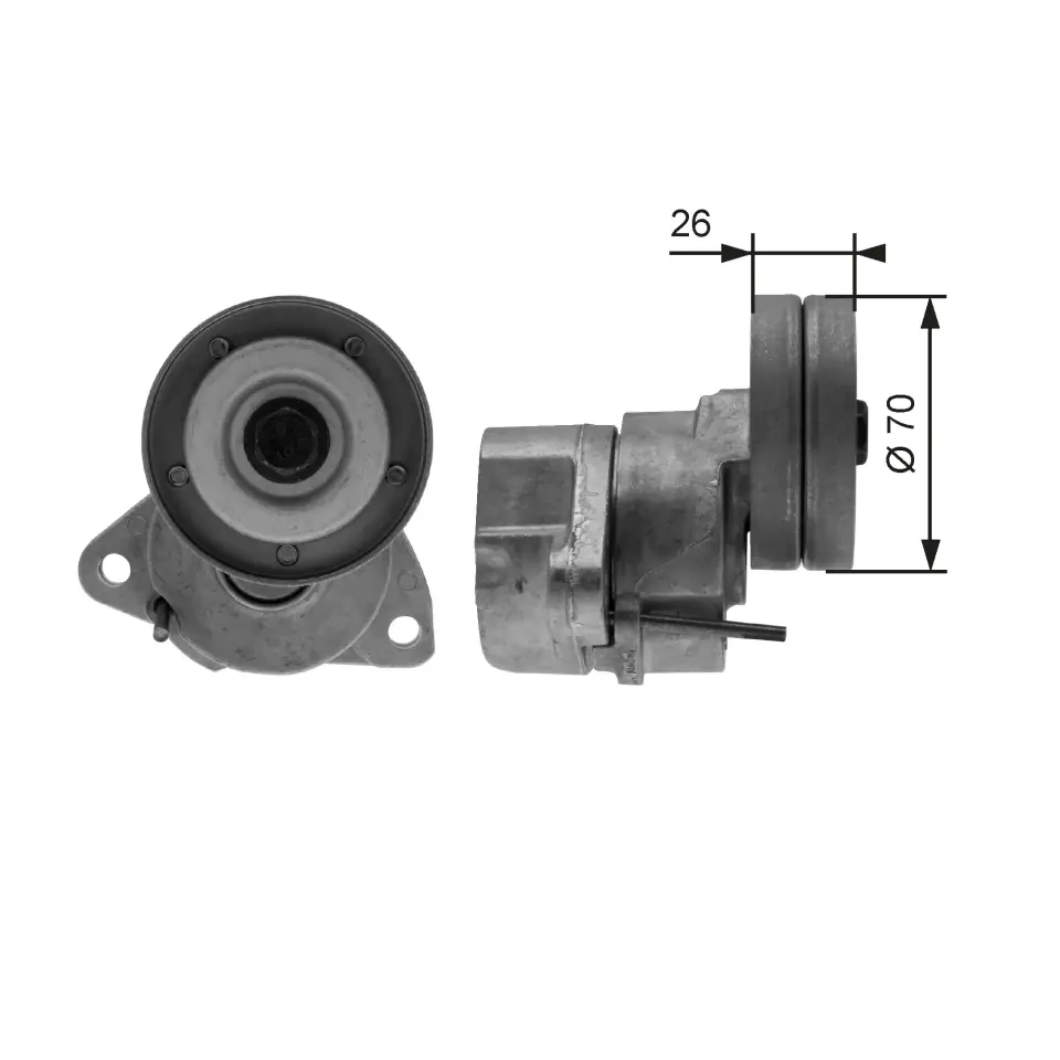 1451528 Fan Motoru Su Radyatoru Davlumbazli Tekli Fan VEKA
