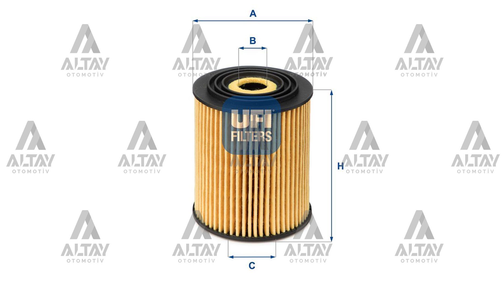 K05015901AA Yağ Filtresi UFI | Fiat Egea