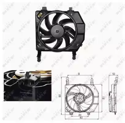 1020254 Fan Motoru Davlumbazli VEKA