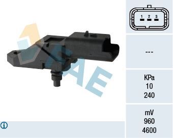 AV2Q 12T551 AA Gaz Kelebek Sensoru FAE | Fiesta 11+ B Max 13+ Cou