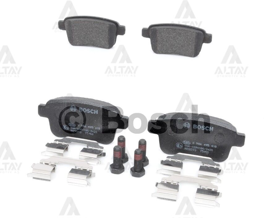 440606267R Fren Balatası Arka BOSCH | Renault Kangoo