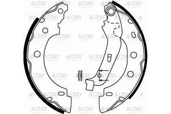 7701205523 Fren Balatası Arka TRW | Renault Kangoo