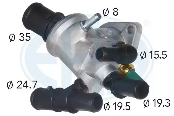 46758434 Termostat Komple AUTODAK | Doblo 1.9 D 01+
