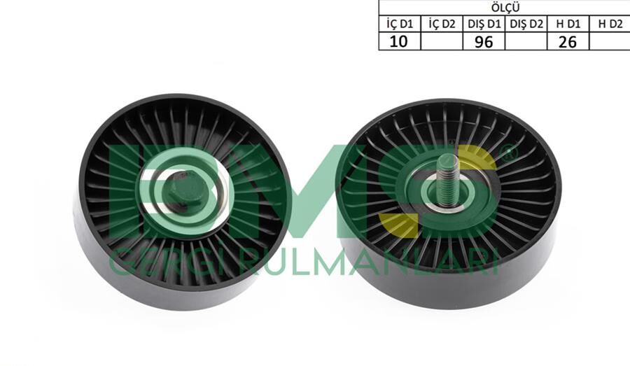 25862 2B000 Alternatör Gergi̇ Rulmani BMS | Hyundai Accent Blue 10 +