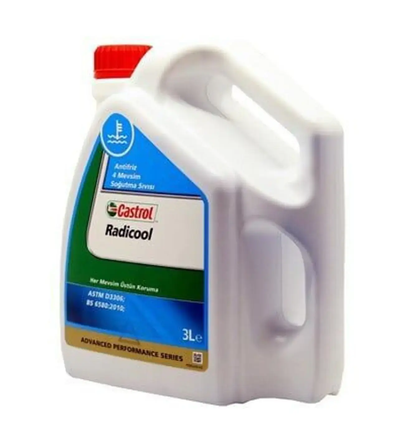 CASTROL MAVİ ANTİFRİZ | KONSANTRE RADİCOOL 3 LİTRE | TÜM BENZİNLİ VE DİZEL ARAÇLARLA UYUMLU