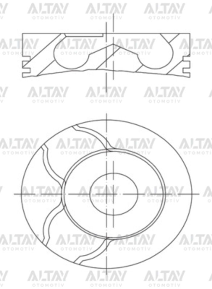 877072508000AG Piston MAHLE | Fiat Doblo