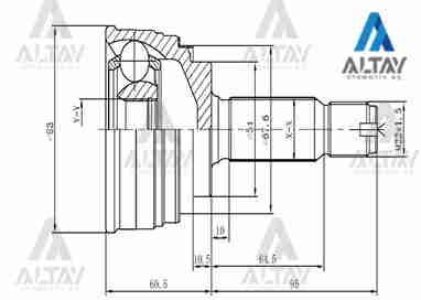49507-02A10 Aks MAHER | Muhtelif Araçlar