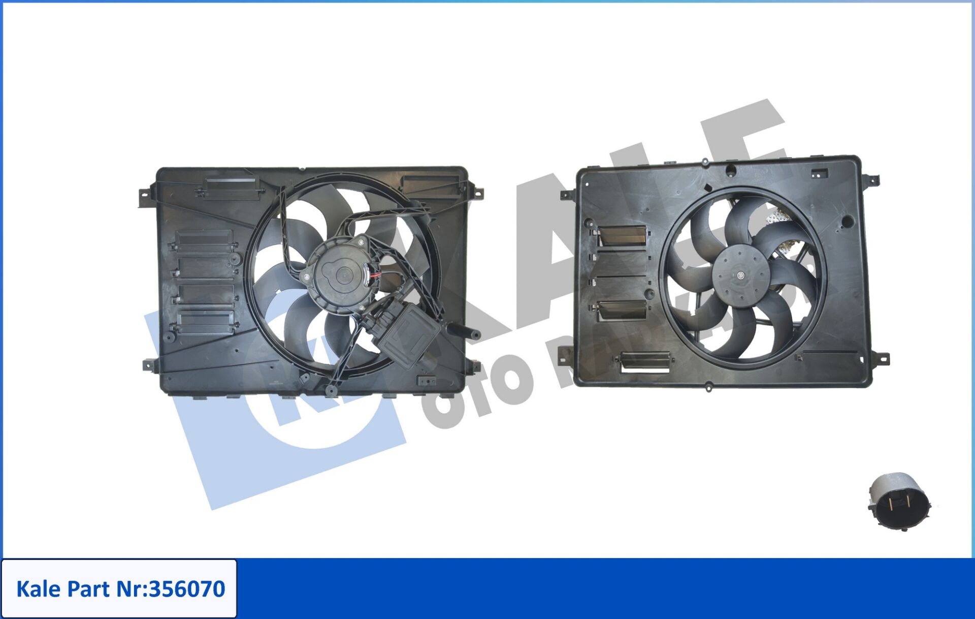 6G918C607GF Fan Motoru KALE | Ford Mondeo / Ford S-Max / Ford Kuga