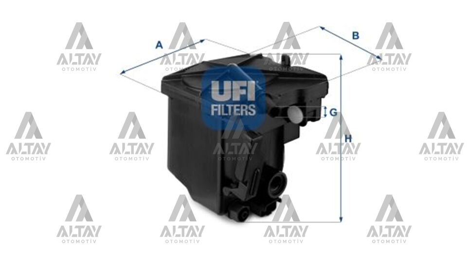 3M5Q9155CB Yakıt Filtresi UFI | Ford Focus