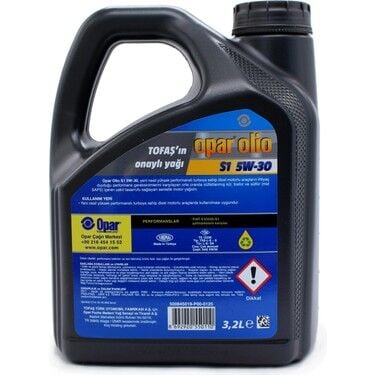 55175990 Opar Olio S1 5W-30 3.2 LT | Fiat 1.3 Multijet