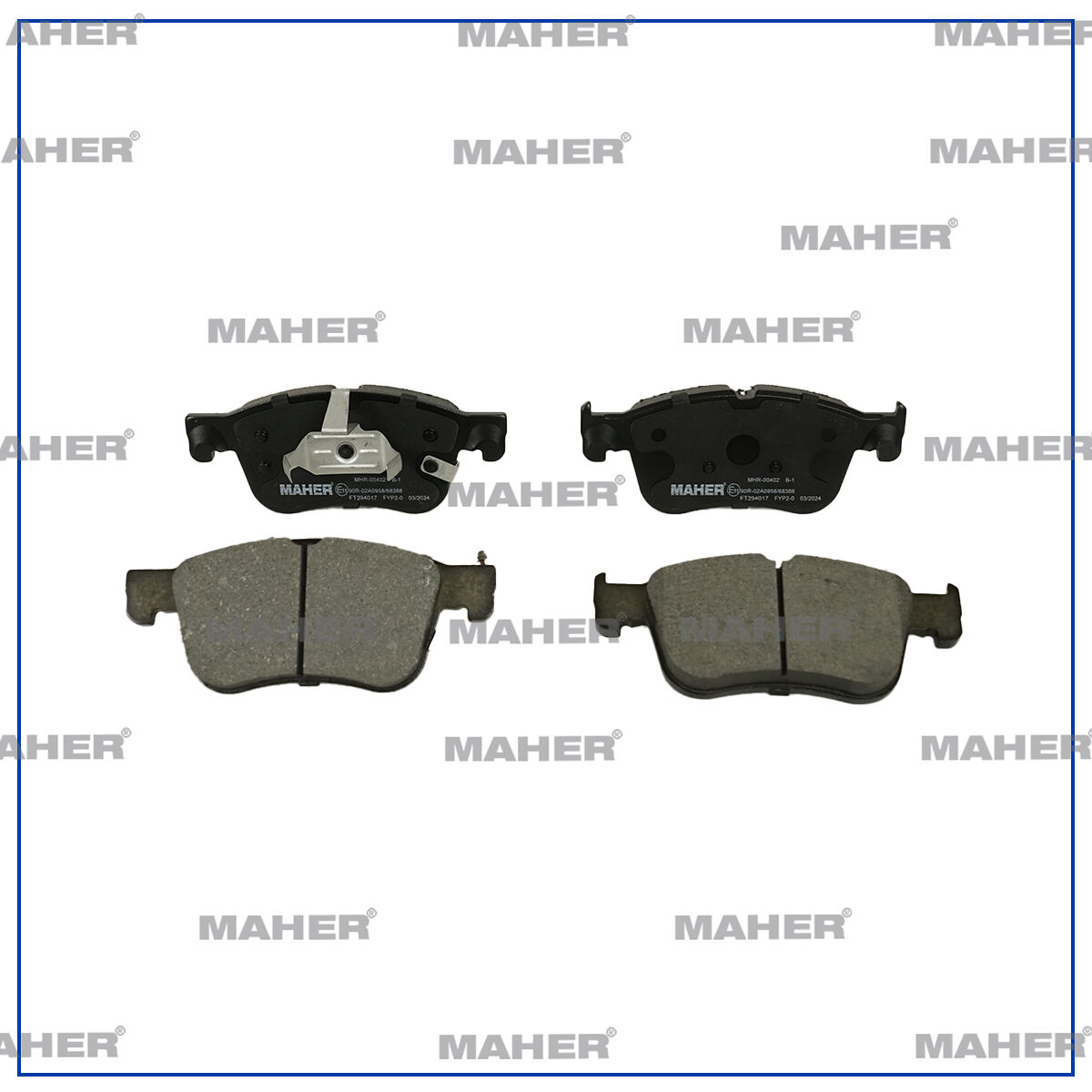 2209149 Fren Balatası Ön MAHER | Ford Focus