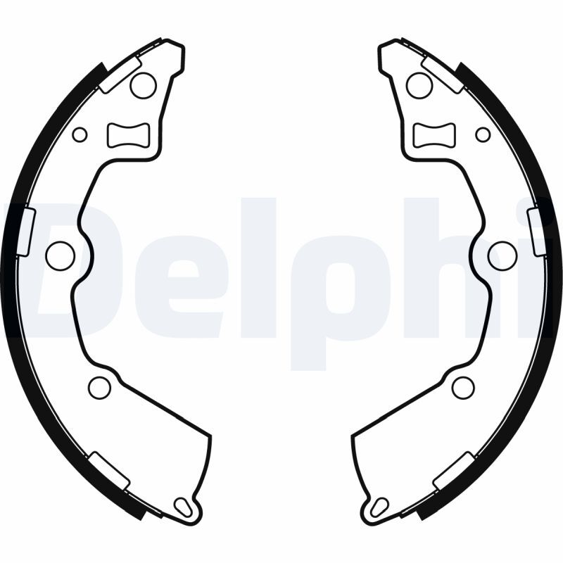 58350-07A00 Fren Balatası Arka DELPHI | Kia Picanto