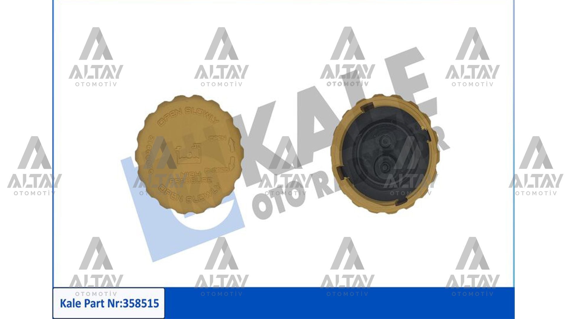 86FB8100GD Radyatör Kapağı KALE | Ford Fiesta / Ford Focus