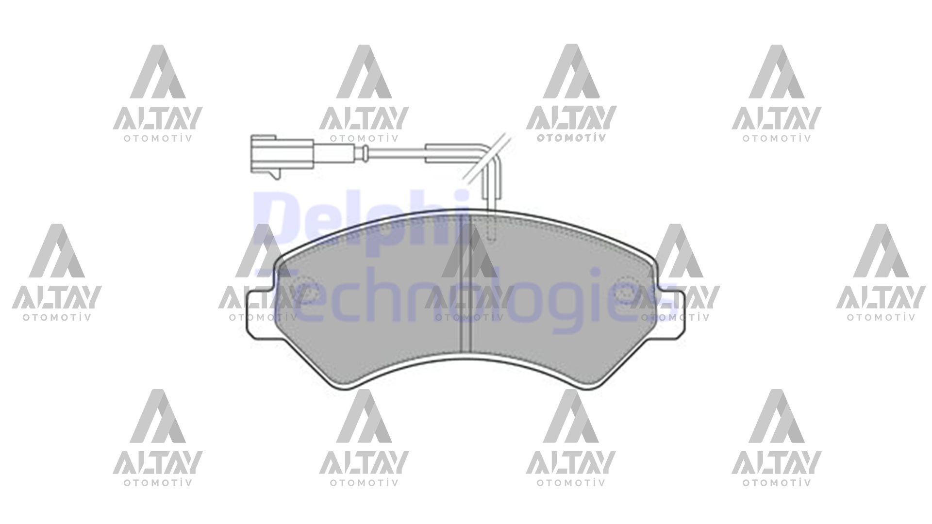71773145 Fren Balatası Ön DELPHI | Fiat Ducato