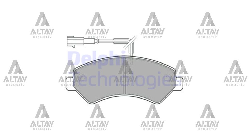 71773145 Fren Balatası Ön DELPHI | Fiat Ducato