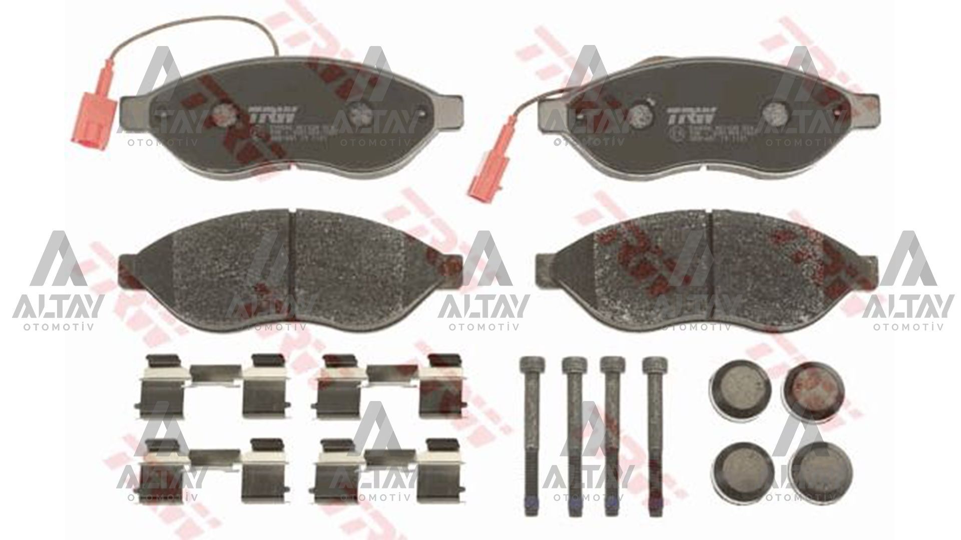 77367092 Fren Balatası Ön TRW | Fiat Ducato