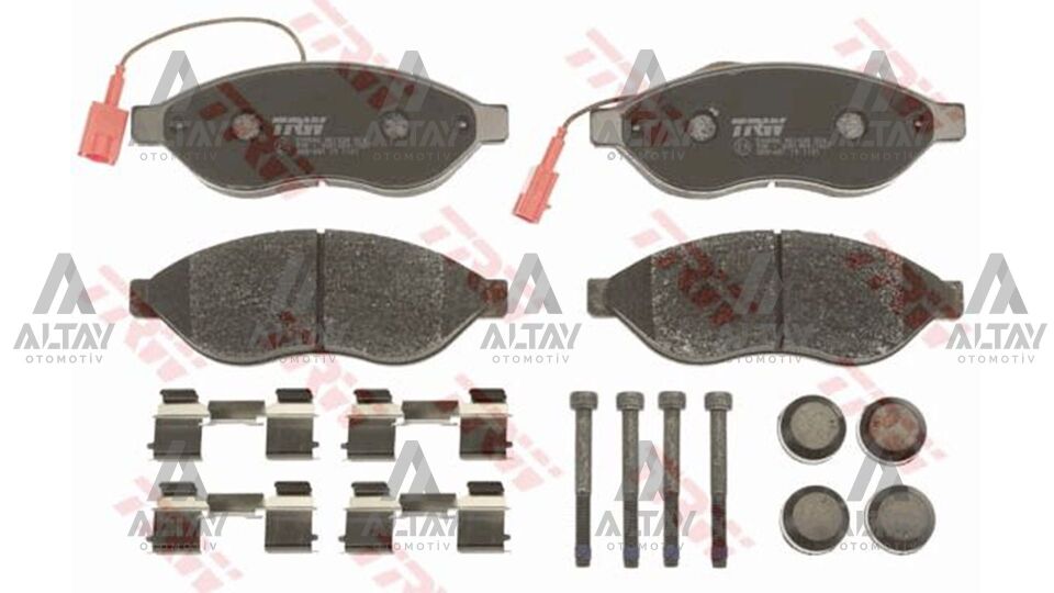 77367092 Fren Balatası Ön TRW | Fiat Ducato