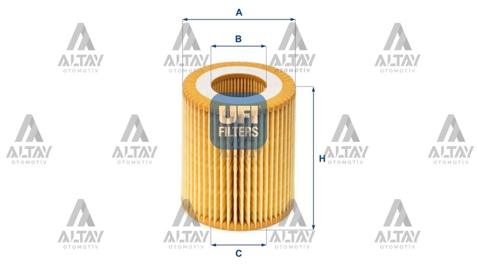 55189320 Yağ Filtresi UFI | Fiat Punto