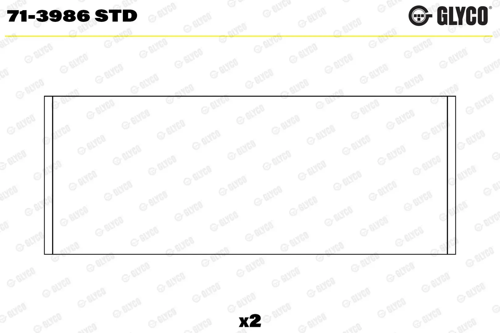 80828 Yatak Kol 206 / 307 / C3 / | Fiesta / Fusion 02=> 1.4 TDCI 1.4HDI DV4TD Tek Pistonluk GLYCO