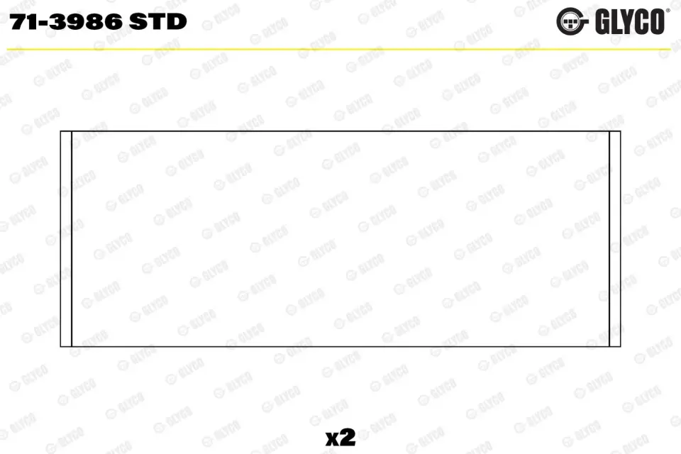 80828 Yatak Kol 206 / 307 / C3 / | Fiesta / Fusion 02=> 1.4 TDCI 1.4HDI DV4TD Tek Pistonluk GLYCO