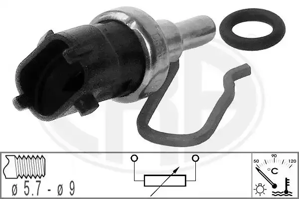 55206393 Sensör Soğutma Sıvı Sıcaklık BMS | Fiat Doblo