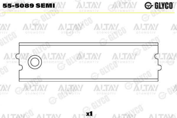 120302844R Motor Yatağı GLYCO | Renault Master