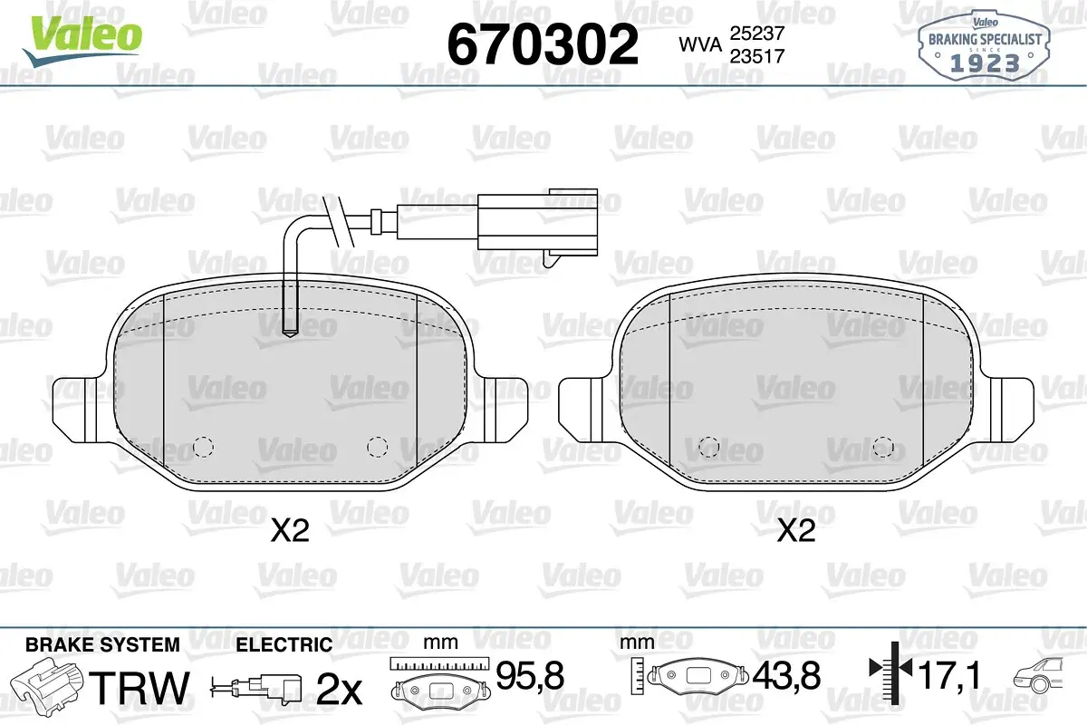 77365858 Fren Balata Arka Cift Fisli | Fiat Linea 1.6 MJT 2010 / Linea 1.4 2010 AP