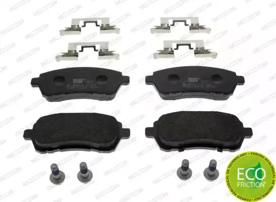 1719275 Fren Balata On AP | Ford Fiesta VI 2008 2017 / Daihatsu Materia 2006 / Sirion 2005