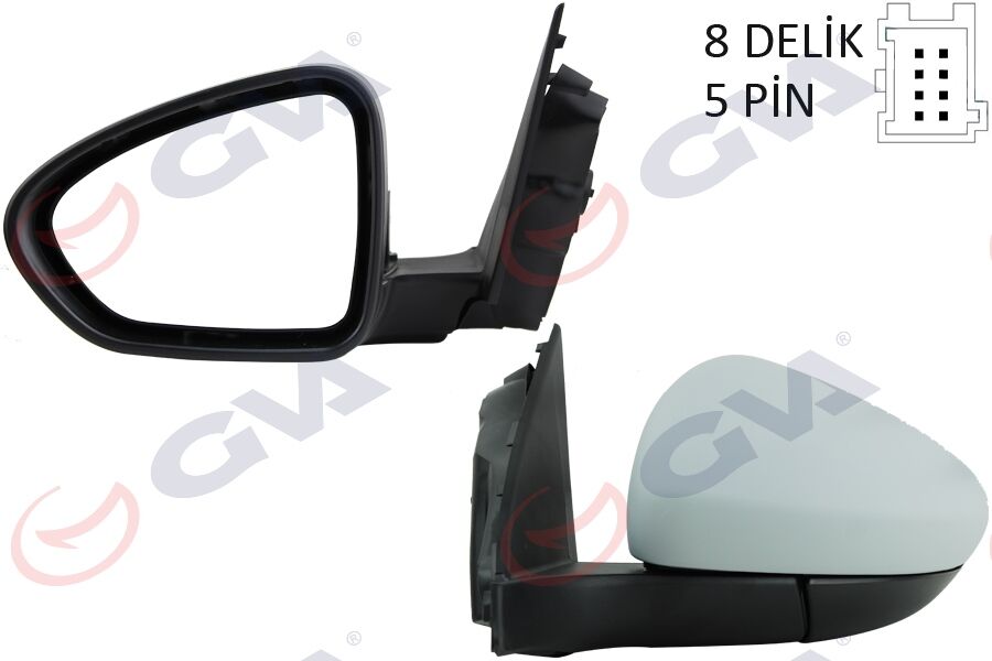 735656599 Diş Di̇ki̇z Aynasi Sol GVA | Fiat EgeaTIPOELEK