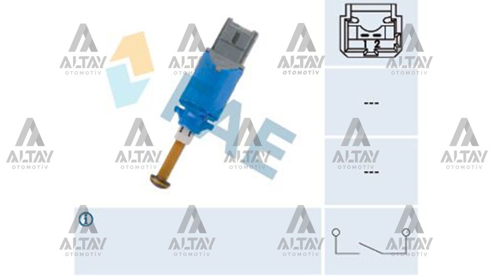 8200168239 Müşür / Röle FAE | Renault Clio 3 / Renault Megane 2 / Renault Kangoo / Renault Master