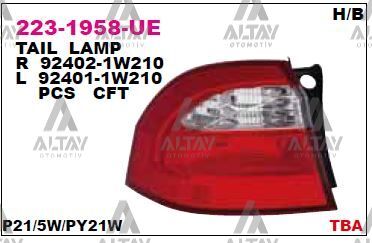 92402-1W210 Far ve Aydınlatma DEPO | Kia Rio
