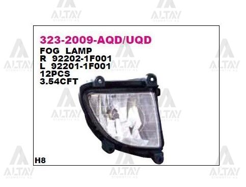 323-2009L-UQD Far ve Aydınlatma Sol DEPO | Kia Sportage