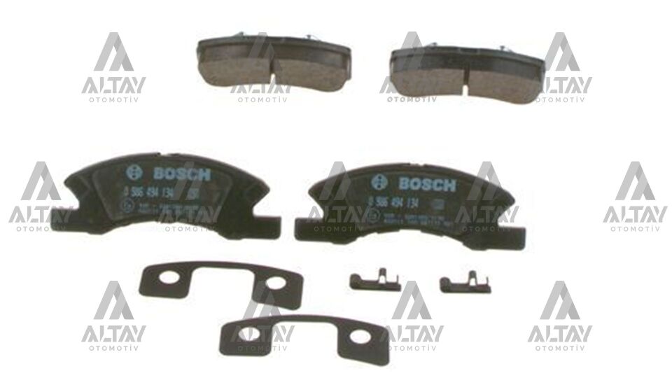 04491-97214 Fren Balatası Ön BOSCH | Kia Rio