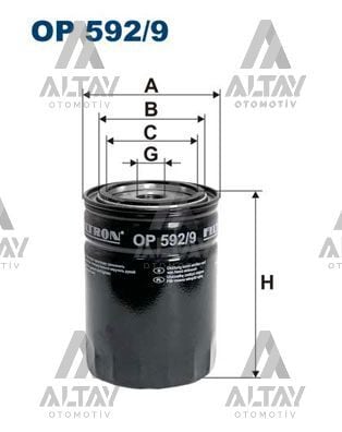 71749828 Yağ Filtresi FILTRON | Fiat Ducato
