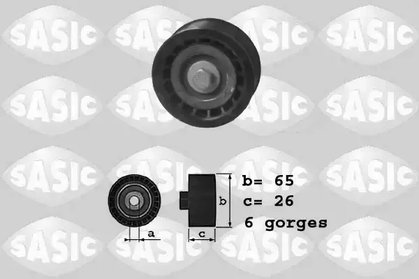 1372398 V Kayisi Gergi Rulmani Plastik Burclu 69X26 VEKA | Citroen Jumper 2.2 HDI 2006