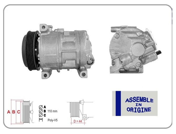 71724083 Kli̇ma Kompresörü Sifir Ürün GUA | Fiat Doblo 10> Fi