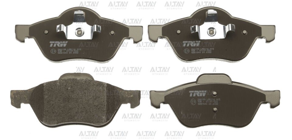 410600012R Fren Balatası TRW | Renault Megane 2