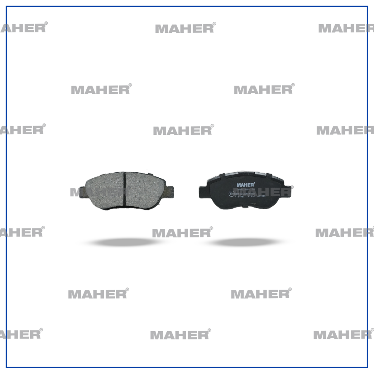 7736378298845340 Fren Balatası Ön MAHER | Fiat Palio / Fiat Albea
