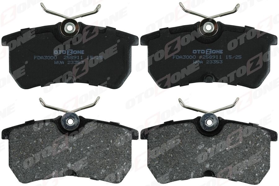 1075565 Arka Fren Balatasi OTOZONE | Focus I 98>04 Fiesta VI 17+