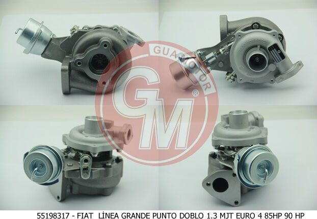 71789039 Turbo Şarj GUA | Fiat Doblo Li̇nea Grande Punto Evo 1.3 M