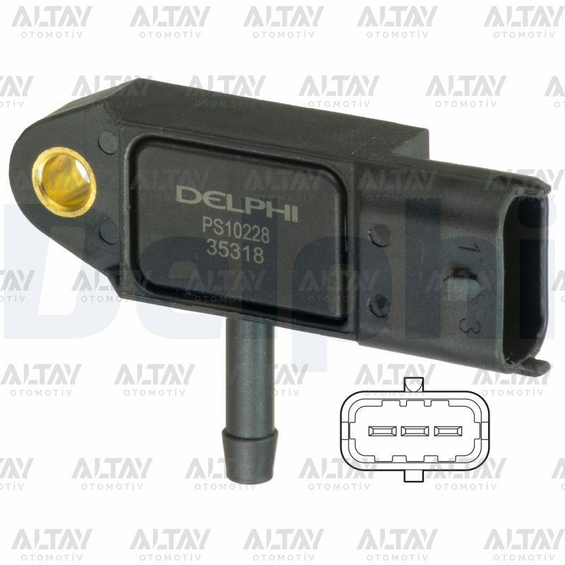 8200225971 Sensör DELPHI | Renault Clio 3 / Renault Kangoo