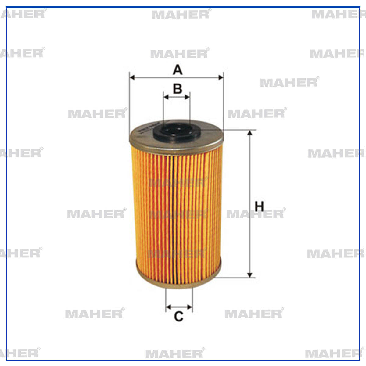 7701207667 Yakıt Filtresi MAHER | Renault Master