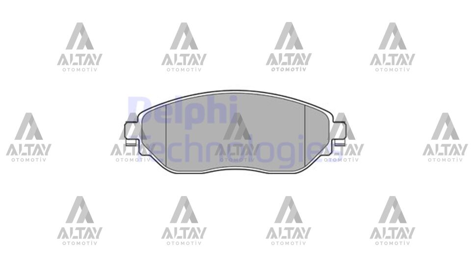 410608638R Fren Balatası Ön DELPHI | Renault Trafic