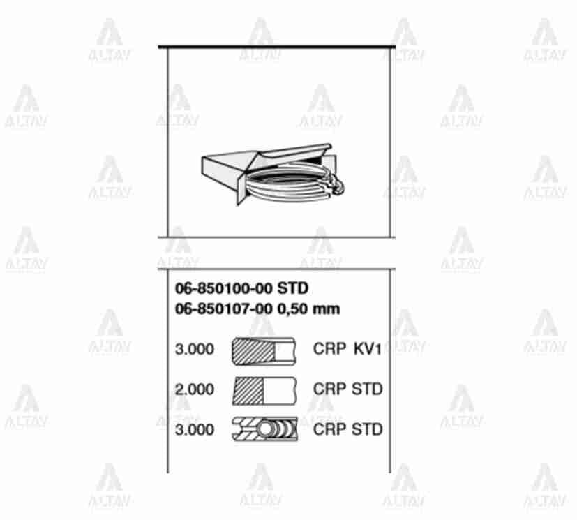 06-850107-00 Segman GOETZE | Hyundai H100