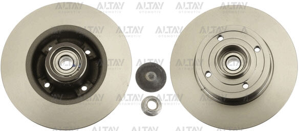 7701207823 Fren Diski Arka TRW | Renault Clio 3 / Renault Megane 2