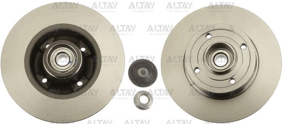 7701207823 Fren Diski Arka TRW | Renault Clio 3 / Renault Megane 2