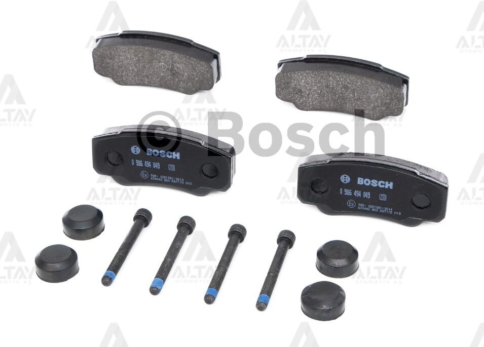 71752985 Fren Balatası Arka BOSCH | Fiat Ducato