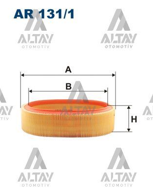 7701070525 Hava Filtresi FILTRON | Renault Symbol
